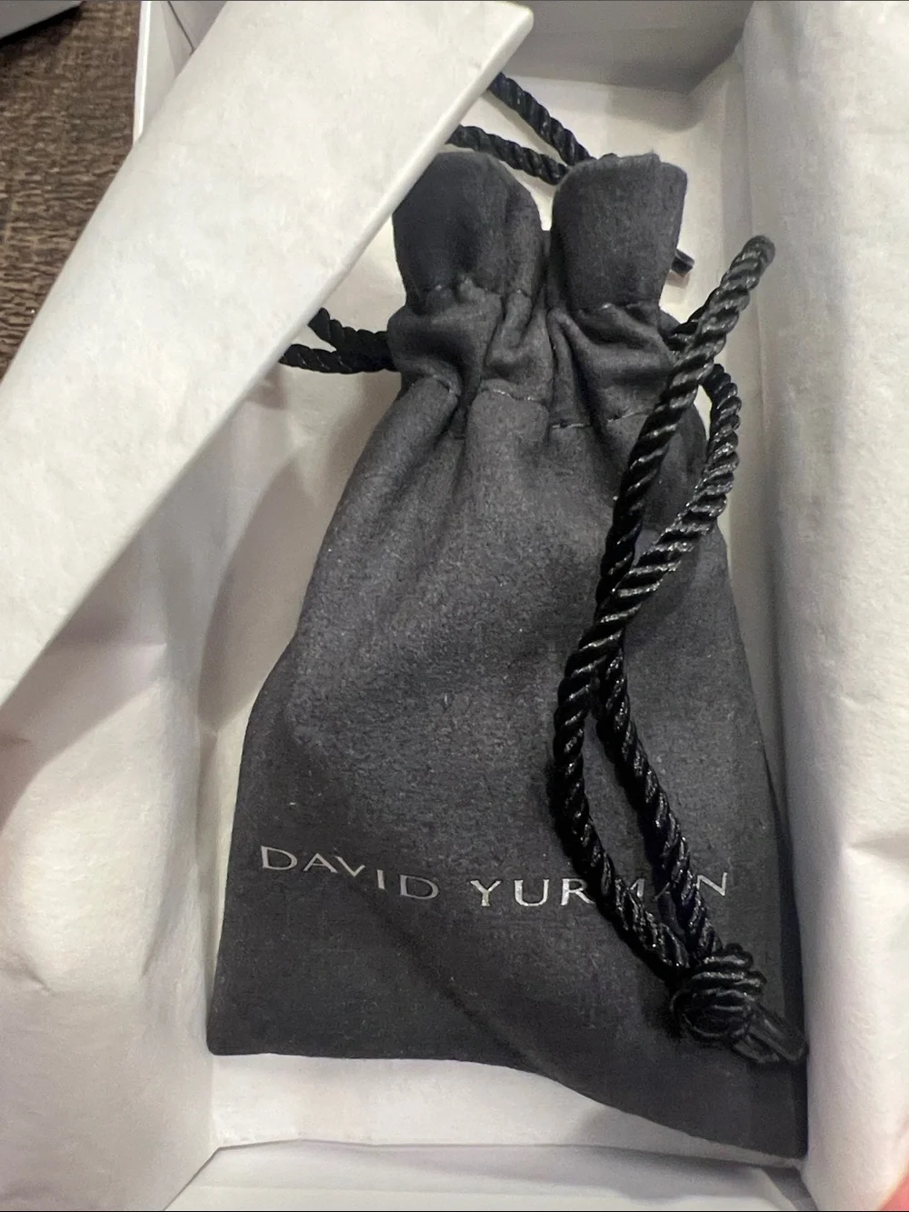 David Yurman Petite X Hoop Sterling Silver & 18kt gold earrings 12.6mm